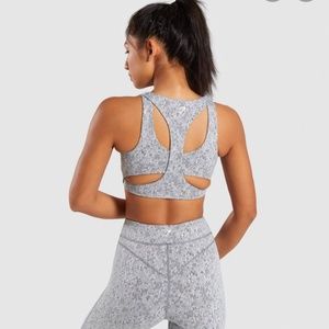 Gymshark Fleur Texture Sports Bra